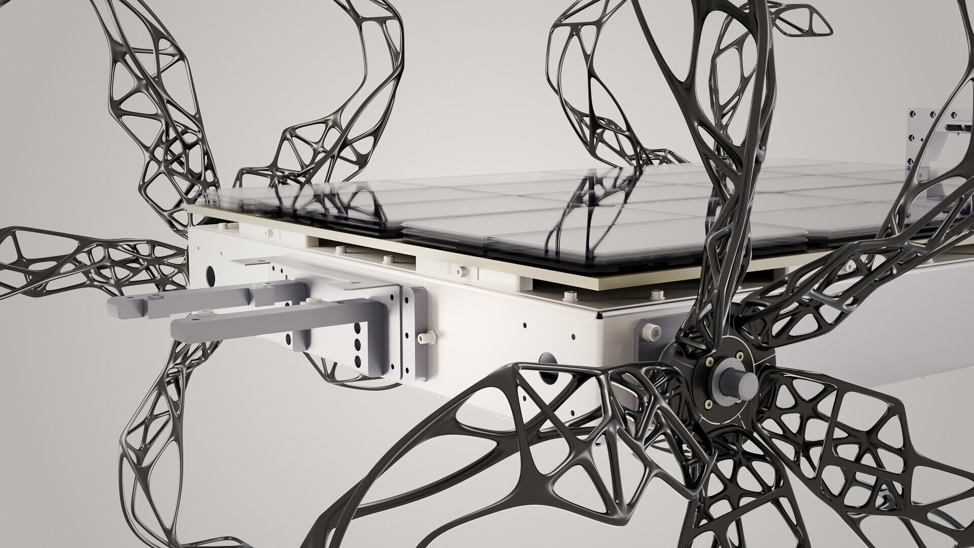 ESA rover generative lattice wheel