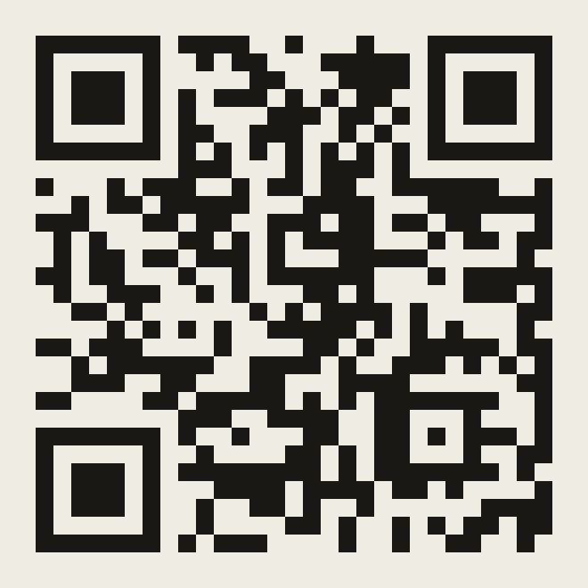 QR code linking to Instagram profile